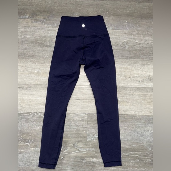 Lululemon Wunder Under High-Rise 7/8 Tight- Navy Blue / size 2 - Picture 6 of 14